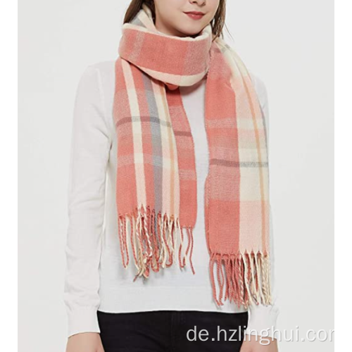 Modestil hellfarbe Winter Winter warmer Strickschal